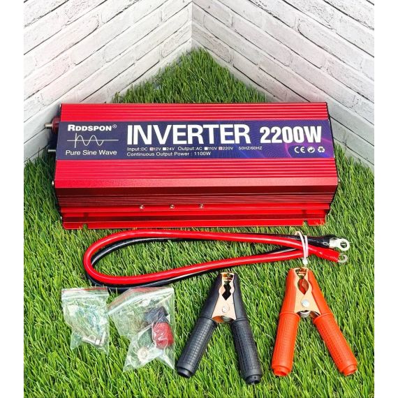 Инвертер Red 12v-220v (2200W)