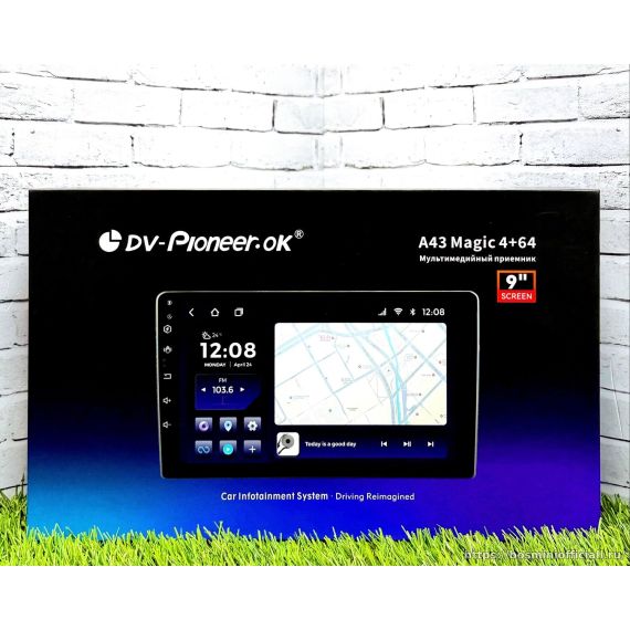 Dv-Pioneer.Ok A43 Magic 4+64Gb ,,9"