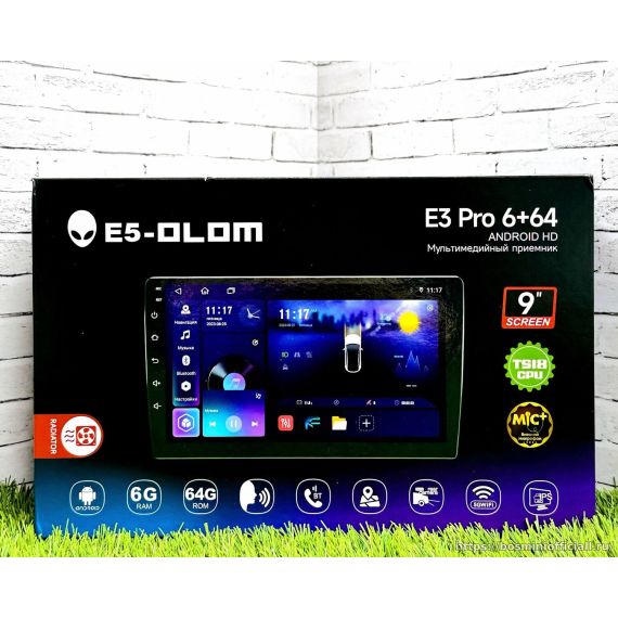 E5-Olom E3 Pro 6+64Gb ,,9"