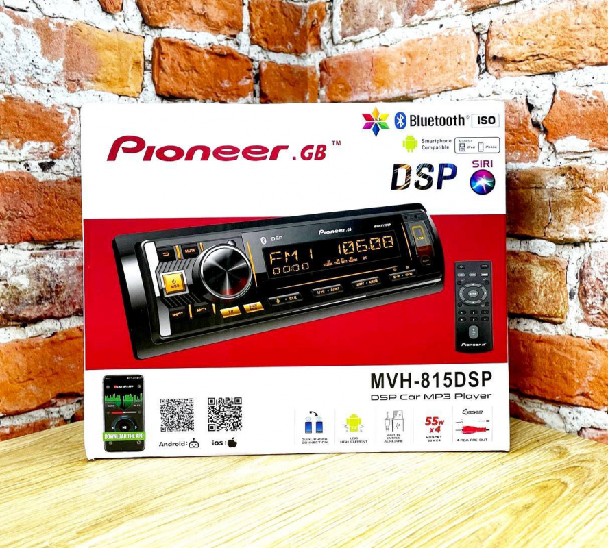 Магнитола Pioneer.GB MVH-815DSP