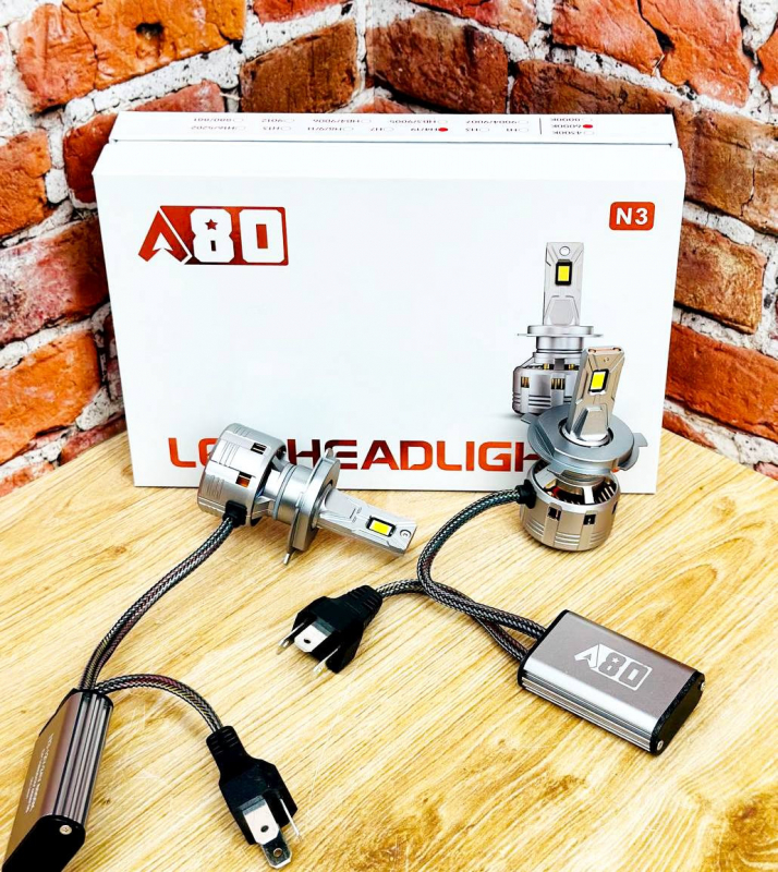 Led лампы лед линзованные N3 H7 H4 mini линзы линованые
