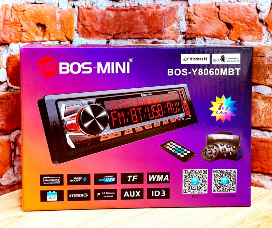 Магнитола BOS-Y8060MBT