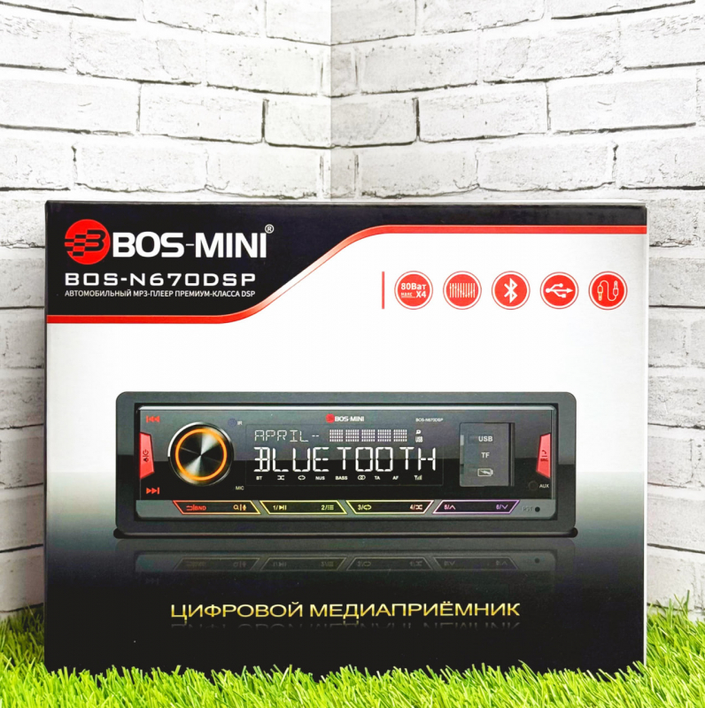 Магнитола Bos-N670DSP